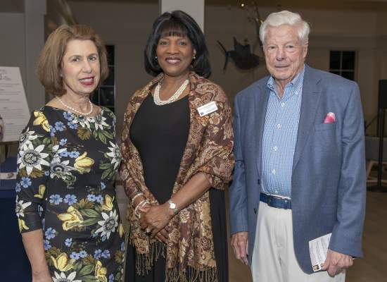 Phyllis Rappaport, Xenobia Poitier Anderson and Jerry Rappaport